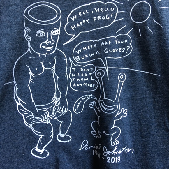 Daniel Johnston - Well Hello Happy Frog shirt - Picture 3 of 3